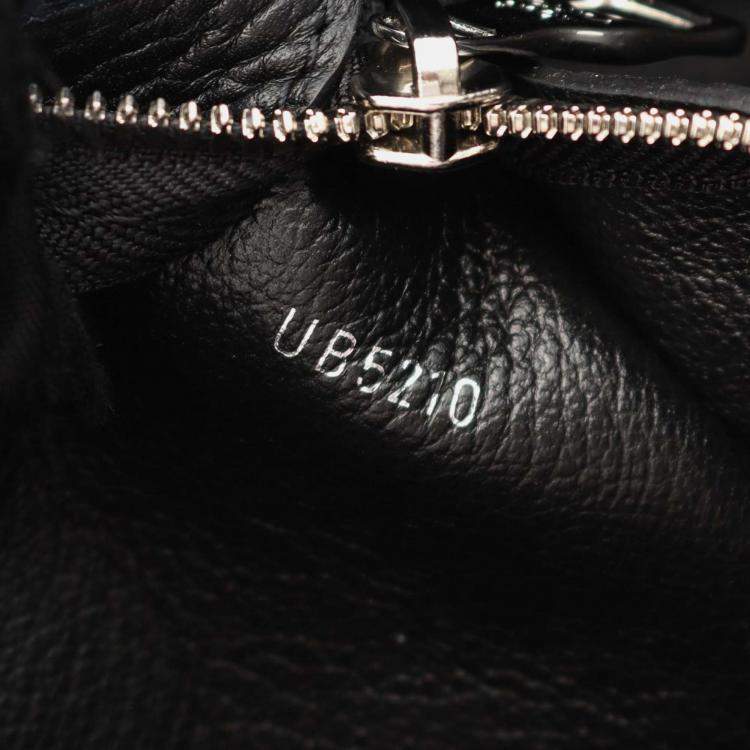 Pre Owned Louis Vuitton Cabas Voyage Nv Tote Bag M57290 Leather Monogram Giant Shadow Bk