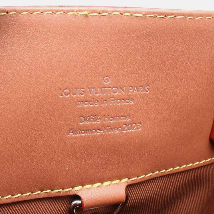 Pre Owned Louis Vuitton Maxi Noe Sling Shoulder Handbag M23117 Epi Leather Brown Cognac