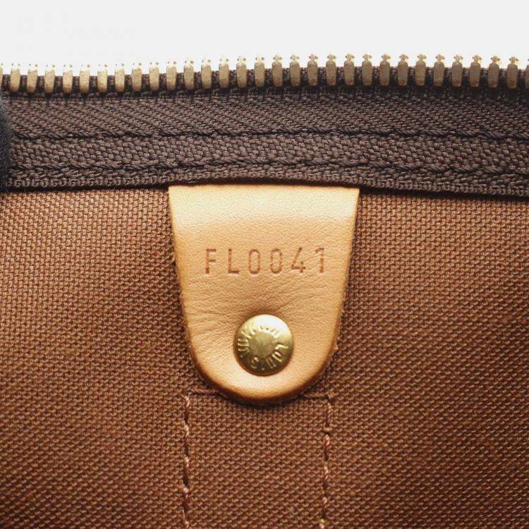 Pre Owned Louis Vuitton Keepall50 Hand Bag M92196 Monogram Graffiti Brown Canvas Used Lv