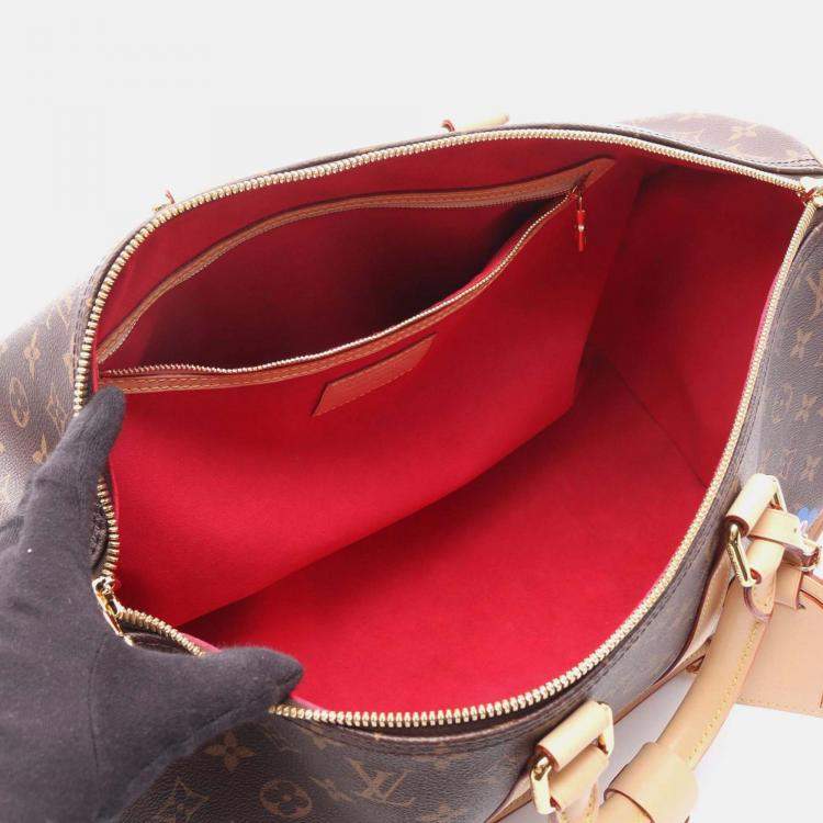 Pre Owned Louis Vuitton x TM Keepall Bandouliere 45 Shoulder Handbag M14182 Monogram Used