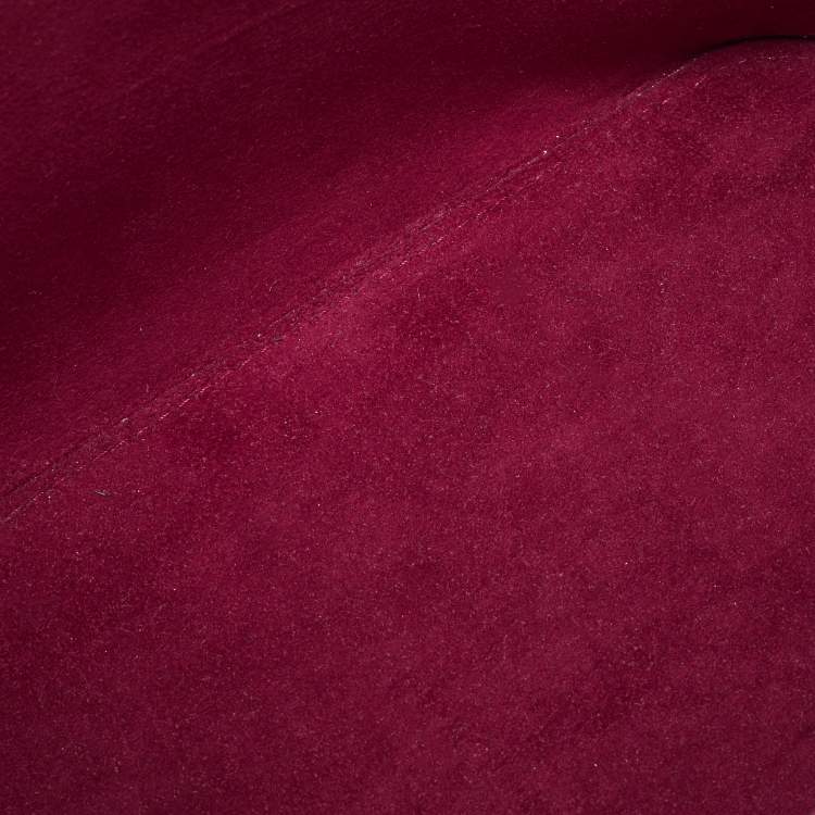 Pre Owned Louis Vuitton Fuchsia Epi Leather Neverfull PM Bag