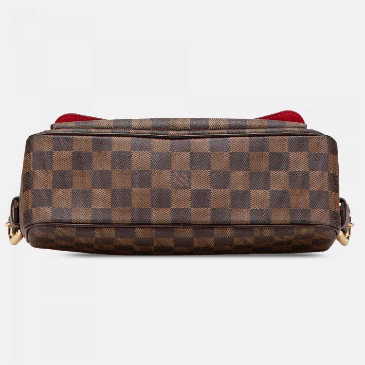 Pre Owned Louis Vuitton Brown Damier Ebene Ravello GM