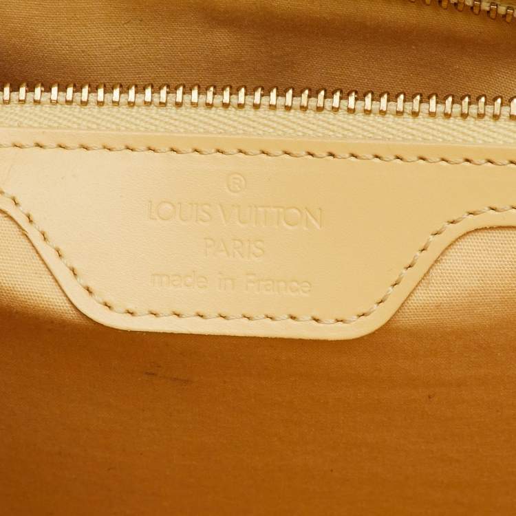 Pre Owned Louis Vuitton Vanilla Epi Leather Saint Tropez Bag