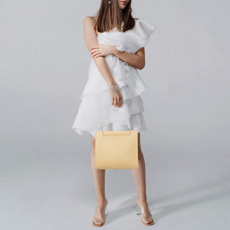 Pre Owned Louis Vuitton Vanilla Epi Leather Saint Tropez Bag