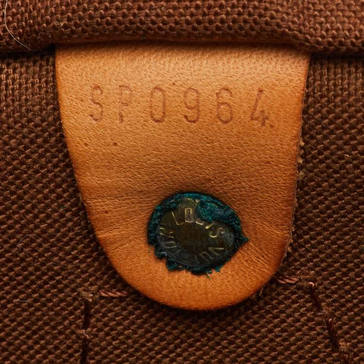 Pre Owned Louis Vuitton Monogram Canvas Speedy 30 Bag