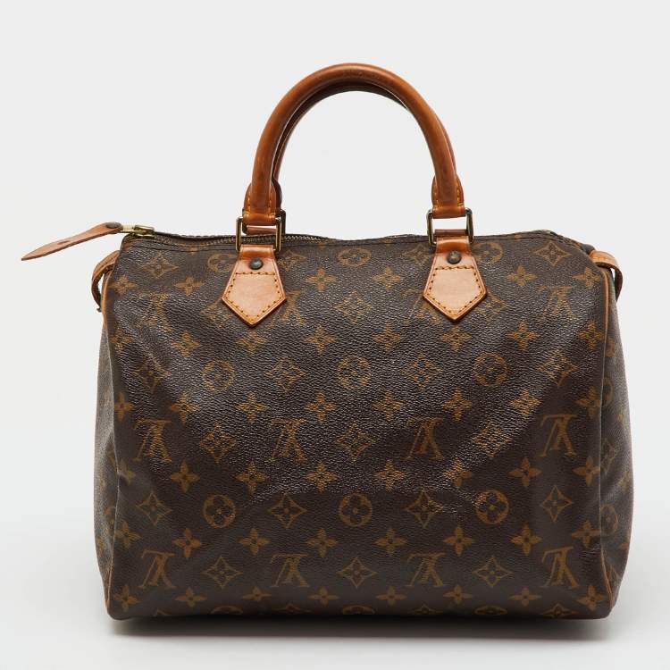 Pre Owned Louis Vuitton Monogram Canvas Speedy 30 Bag