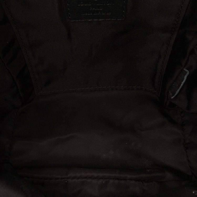 Pre Owned Louis Vuitton Brown Monogram Reverse Mini Palm Springs