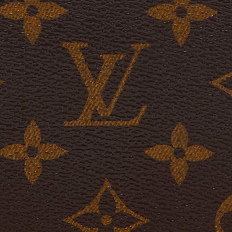 Pre Owned Louis Vuitton Monogram Canvas Zippy Wallet