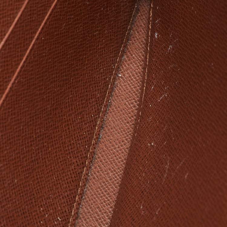 Pre Owned Louis Vuitton Monogram Canvas Sarah Wallet