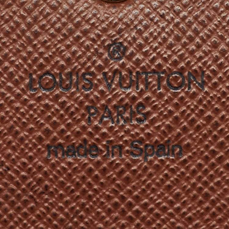 Pre Owned Louis Vuitton Monogram Canvas Sarah Wallet