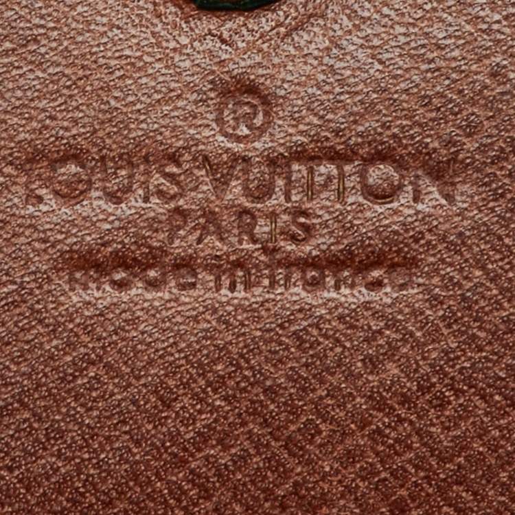 Pre Owned Louis Vuitton Monogram Canvas Sarah Long Wallet