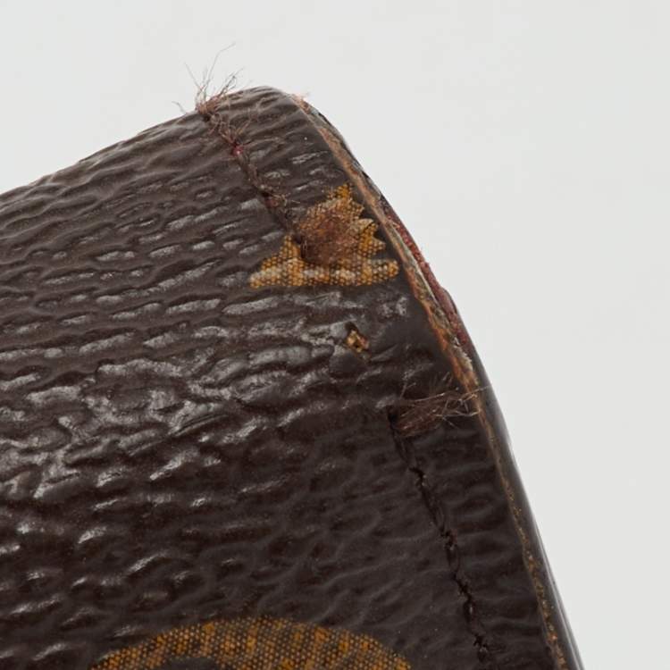 Pre Owned Louis Vuitton Monogram Canvas Sarah Wallet