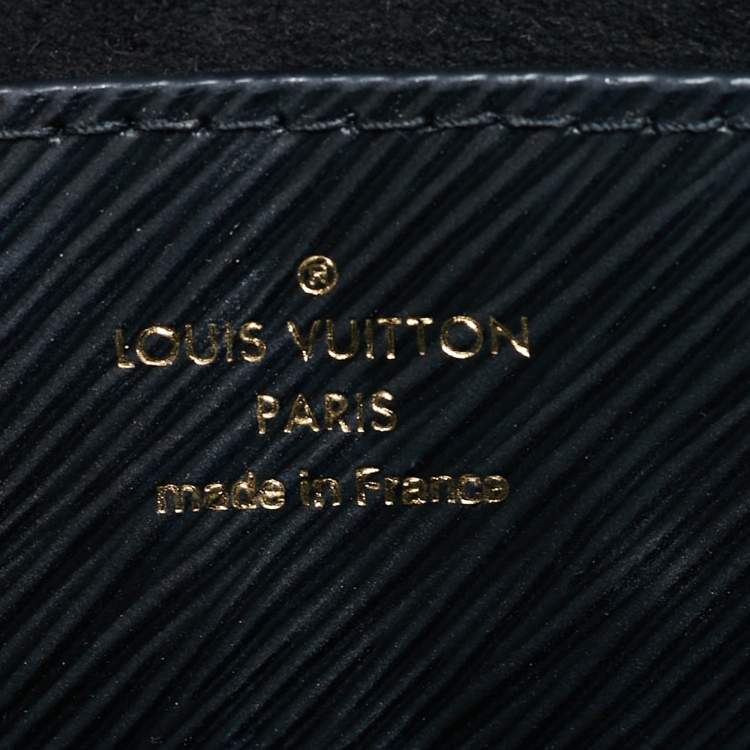 Pre Owned Louis Vuitton Black Epi Leather Twist MM Bag