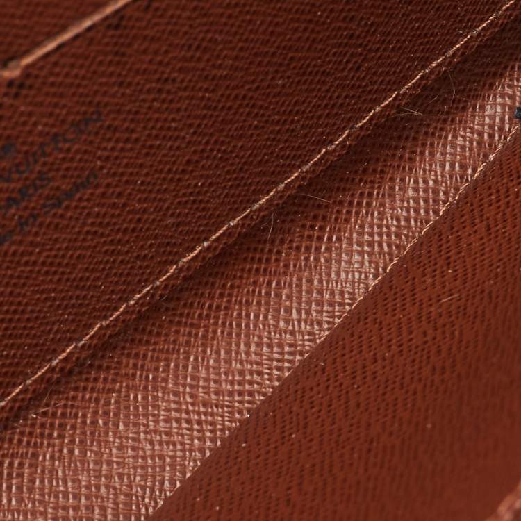 Pre Owned Louis Vuitton Monogram Canvas Zippy Wallet