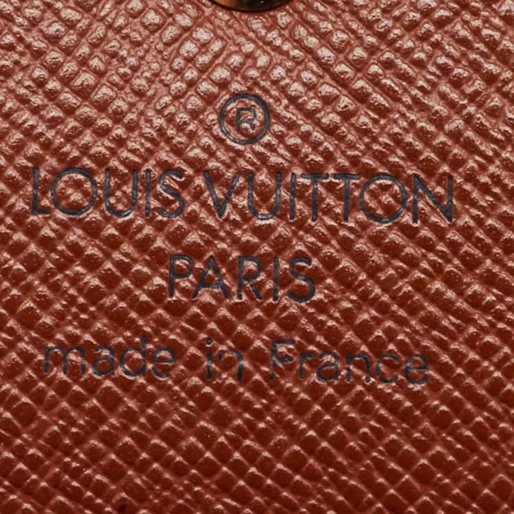 Pre Owned Louis Vuitton Monogram Canvas Sarah Long Wallet