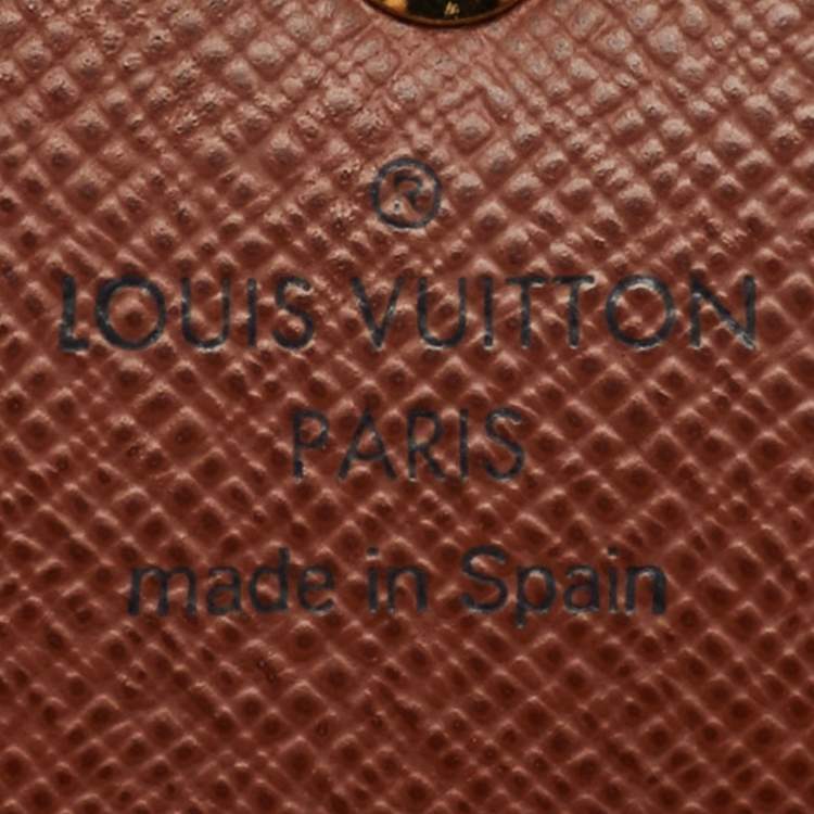 Pre Owned Louis Vuitton Monogram Canvas Sarah Wallet
