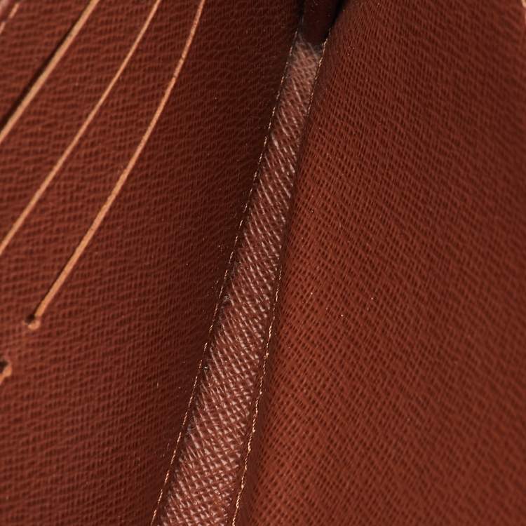 Pre Owned Louis Vuitton Monogram Canvas Sarah Wallet