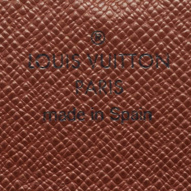 Pre Owned Louis Vuitton Monogram Canvas Sarah Wallet