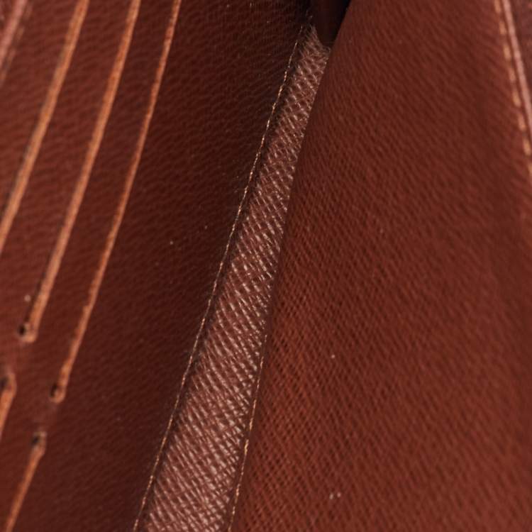 Pre Owned Louis Vuitton Monogram Canvas Sarah Wallet