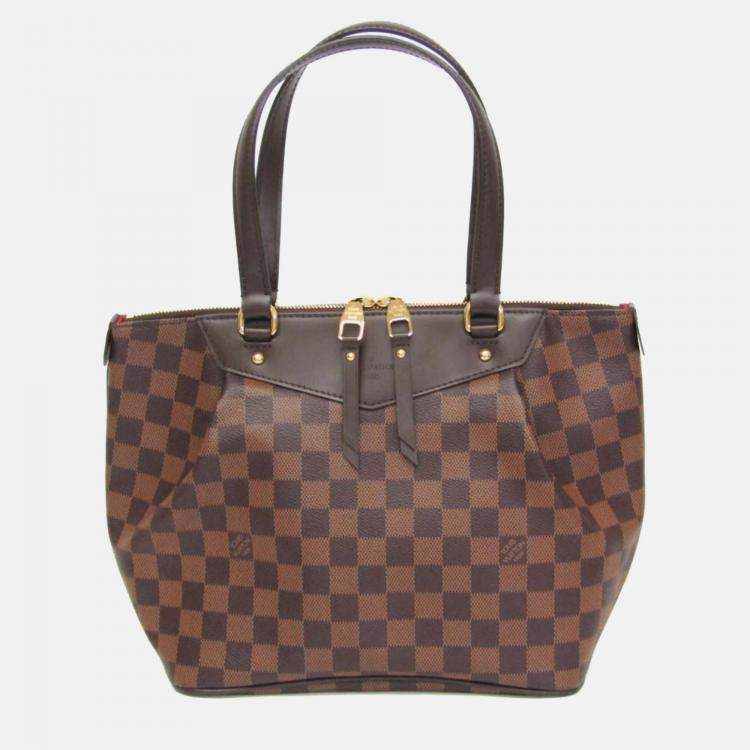 Pre Owned Louis Vuitton Westminster PM Brown Damier Ebene Coated Canvas Shoulder Bag