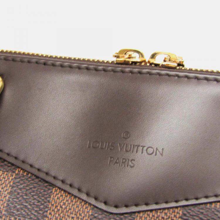 Pre Owned Louis Vuitton Westminster PM Brown Damier Ebene Coated Canvas Shoulder Bag