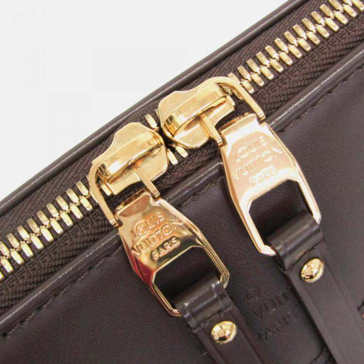 Pre Owned Louis Vuitton Westminster PM Brown Damier Ebene Coated Canvas Shoulder Bag