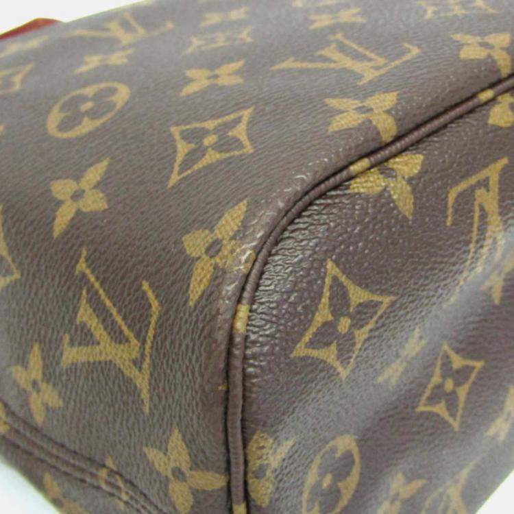 Pre Owned Louis Vuitton Neverfull PM Brown Monogram Coated Canvas Tote Bag
