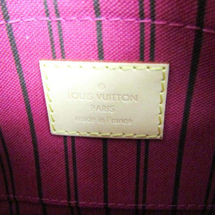 Pre Owned Louis Vuitton Neverfull PM Brown Monogram Coated Canvas Tote Bag