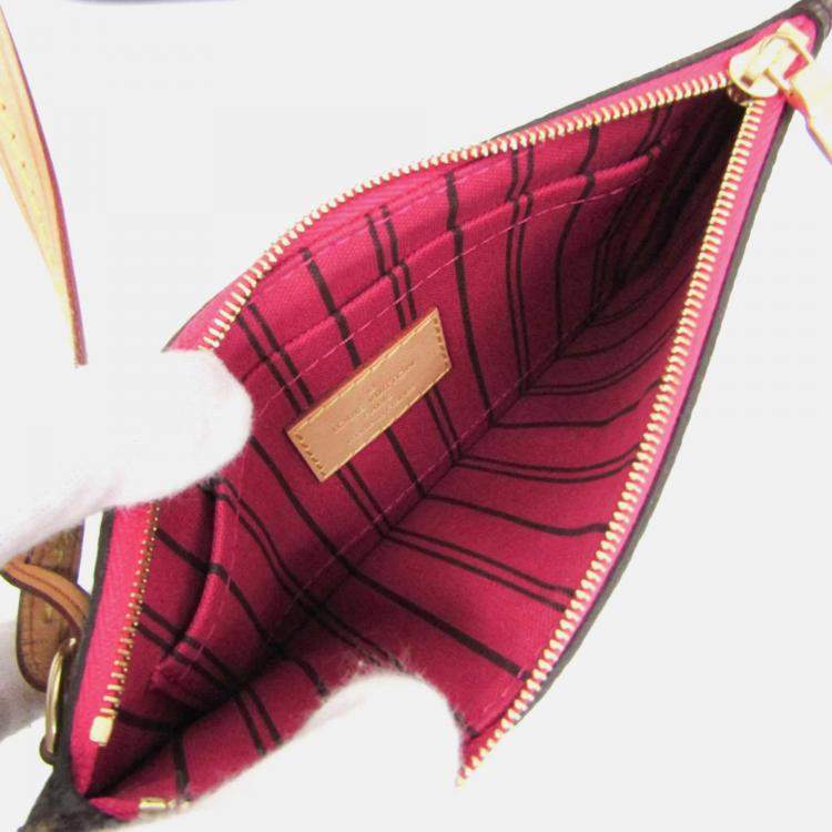 Pre Owned Louis Vuitton Neverfull PM Brown Monogram Coated Canvas Tote Bag