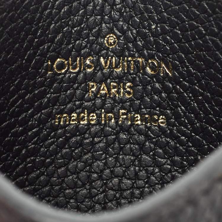 Pre Owned Louis Vuitton Bicolour Monogram Empreinte Leather Card Holder