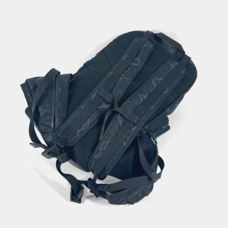 مملوكة مسبقًا Louis Vuitton 3D Monogram Black Nylon Leather Backpack 