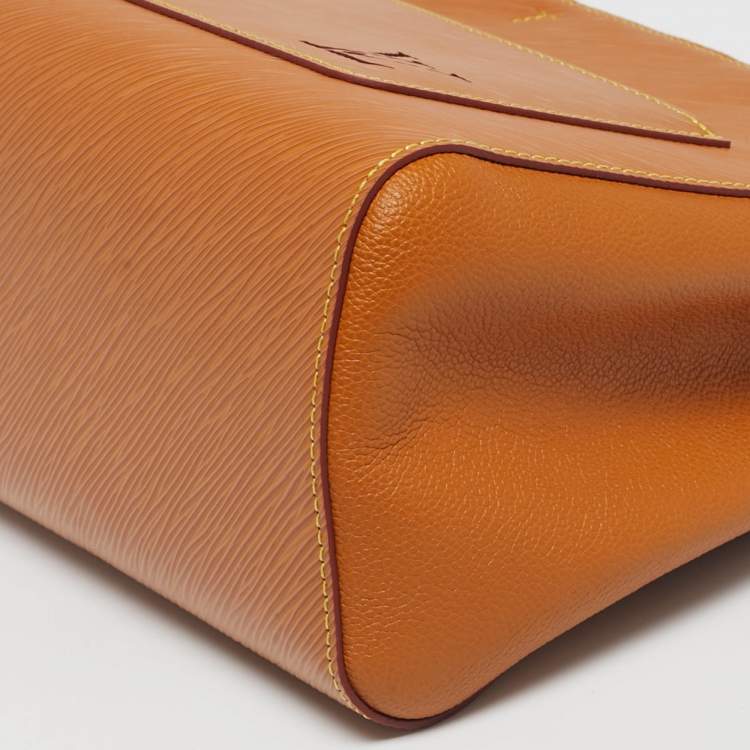 Pre Owned Louis Vuitton Gold Honey Epi Leather Maralle MM Bag