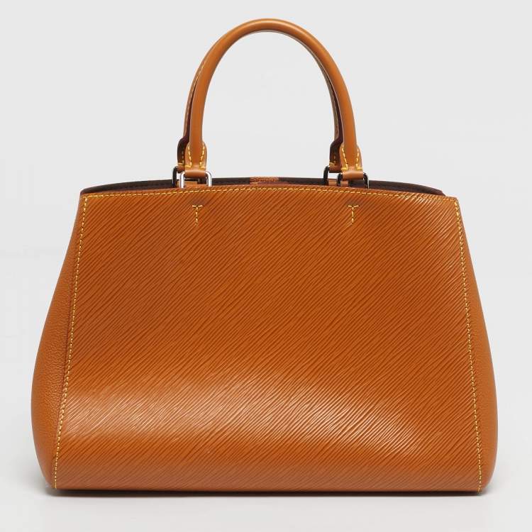 Pre Owned Louis Vuitton Gold Honey Epi Leather Maralle MM Bag