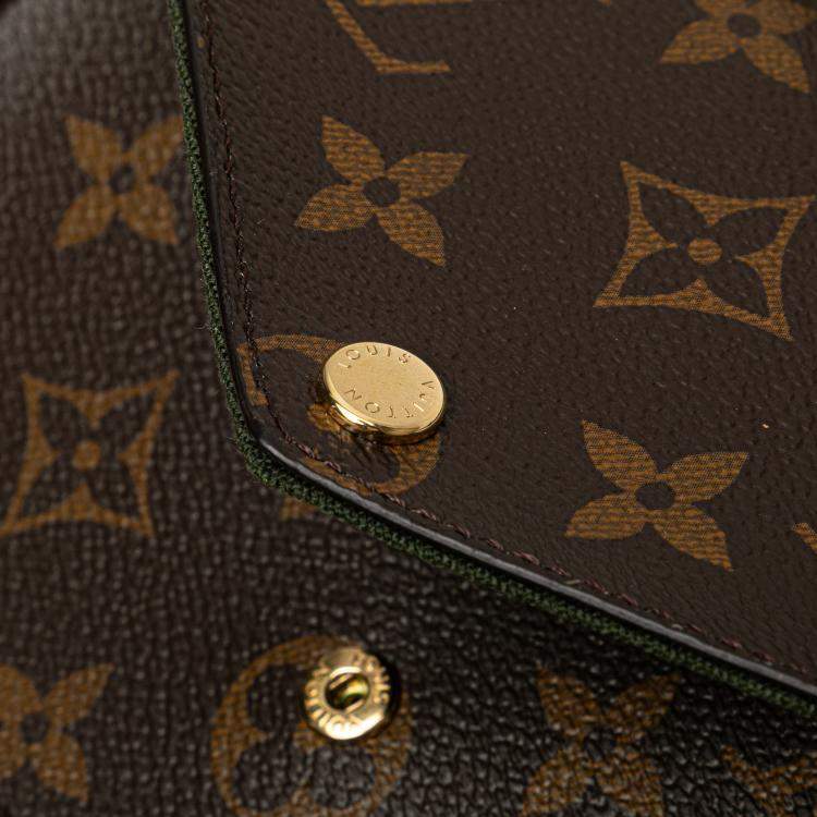 Pre Owned Louis Vuitton Brown Monogram Felicie Strap And Go