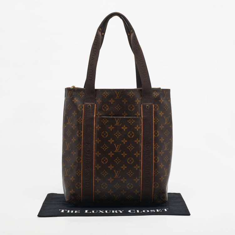 Pre Owned Louis Vuitton Monogram Canvas Beaubourg Cabas Bag
