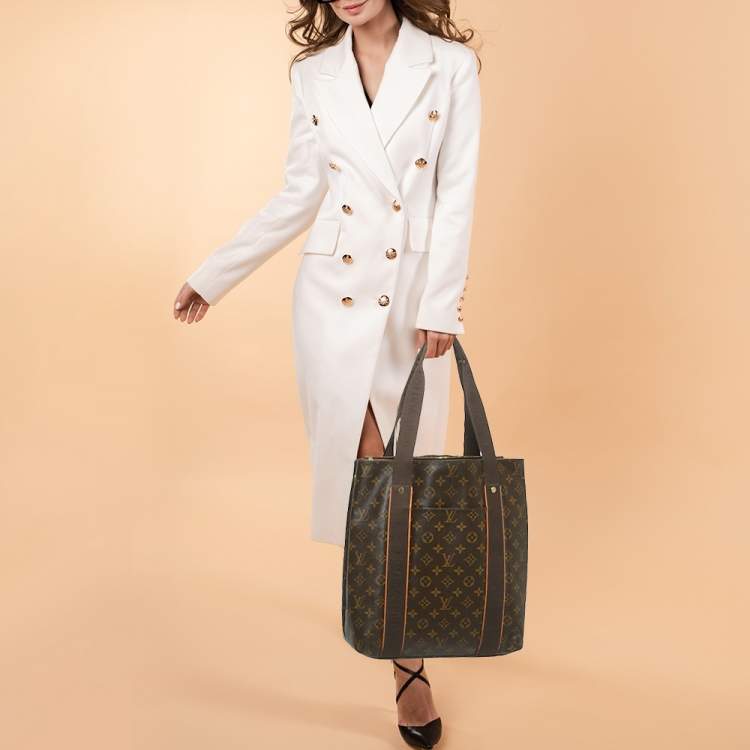 Pre Owned Louis Vuitton Monogram Canvas Beaubourg Cabas Bag
