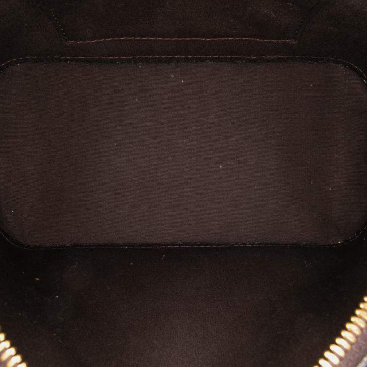 Pre Owned Louis Vuitton Purple Monogram Vernis Alma BB