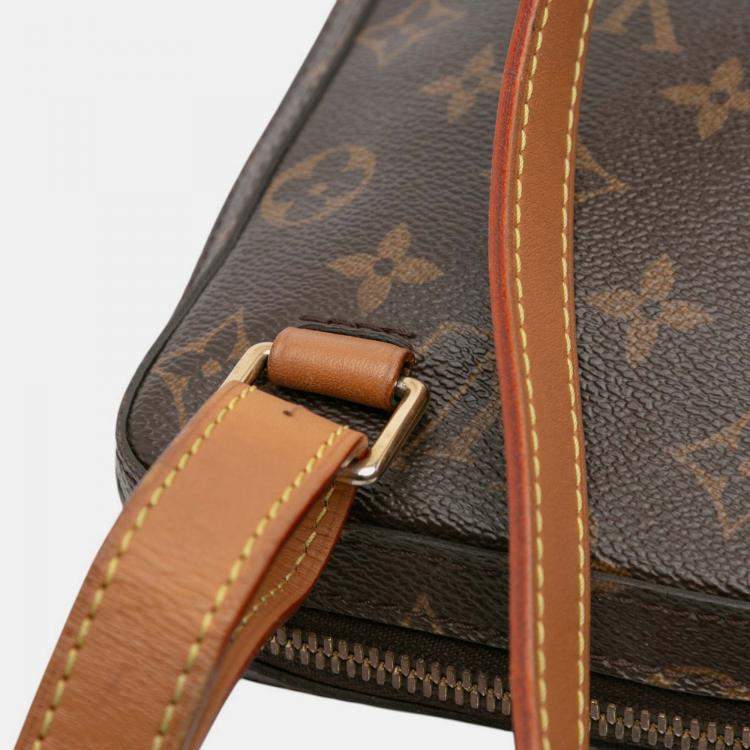 Pre Owned Louis Vuitton Brown Monogram Soft Trunk Messenger PM