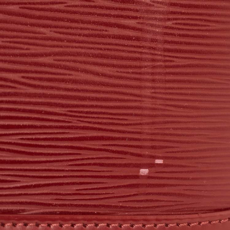 Pre Owned Louis Vuitton Rubis Epi Leather Alma GM Bag