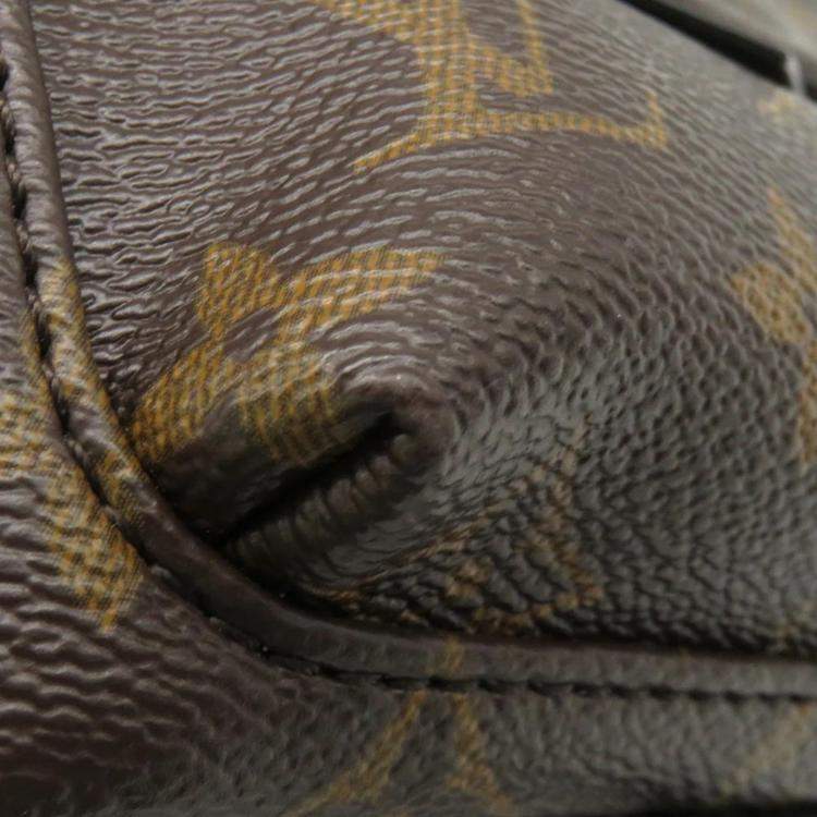 Pre Owned Louis Vuitton Palm Springs Mini Noir Monogram Backpack