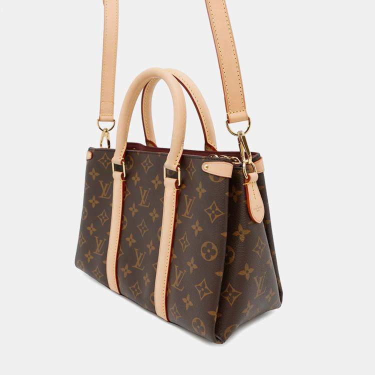 Pre Owned Louis Vuitton Soufflot BB Brown Monogram Handbag