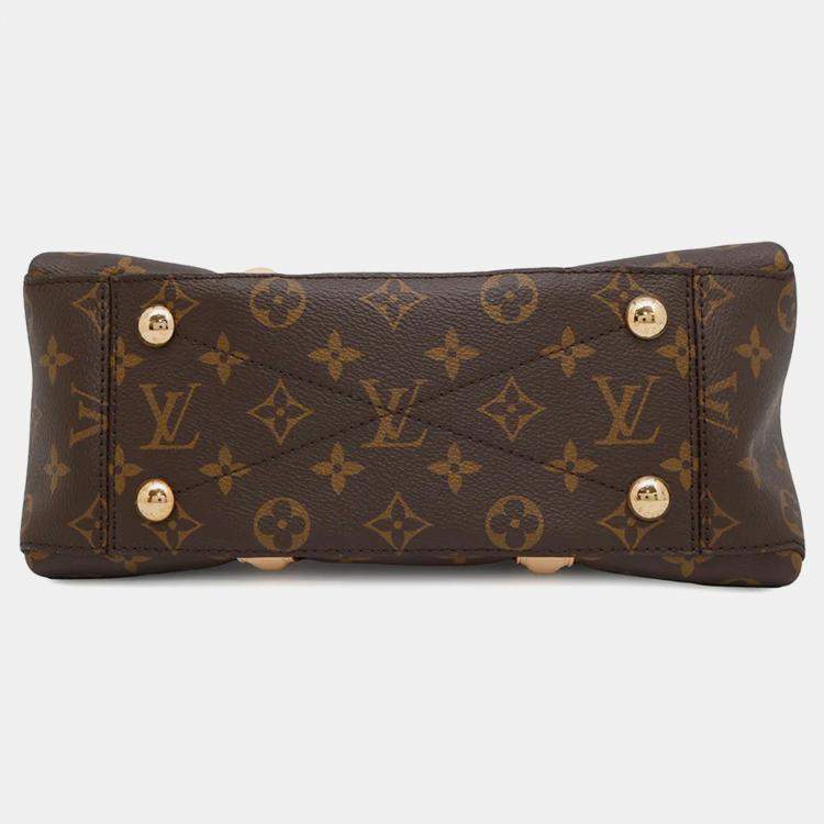 Pre Owned Louis Vuitton Soufflot BB Brown Monogram Handbag