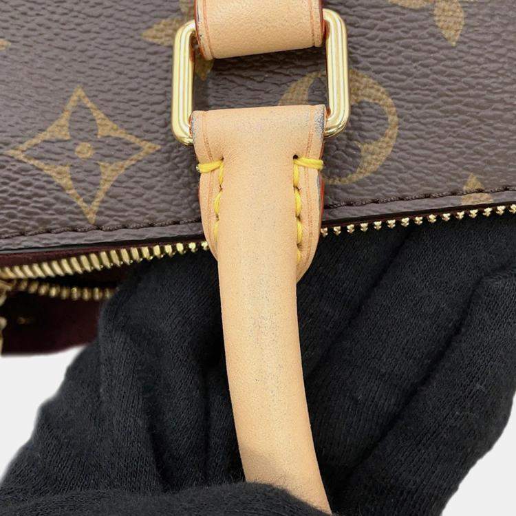 Pre Owned Louis Vuitton Soufflot BB Brown Monogram Handbag