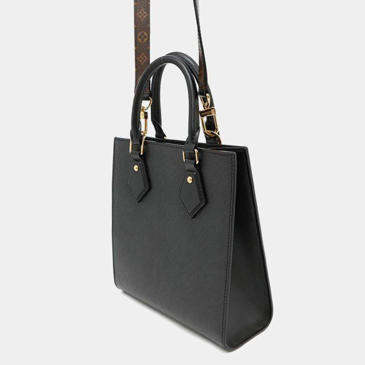 مملوكة مسبقًا Louis Vuitton Sac Plat BB Noir Epi Leather Handbag