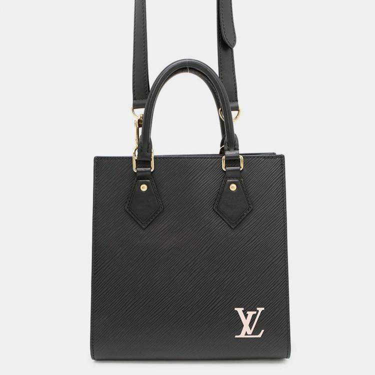 مملوكة مسبقًا Louis Vuitton Sac Plat BB Noir Epi Leather Handbag