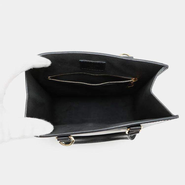 مملوكة مسبقًا Louis Vuitton Sac Plat BB Noir Epi Leather Handbag