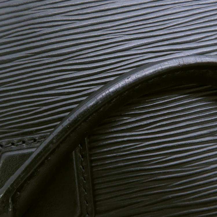مملوكة مسبقًا Louis Vuitton Sac Plat BB Noir Epi Leather Handbag