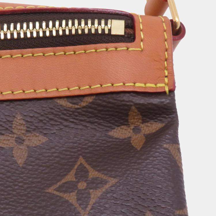 Pre Owned Louis Vuitton Saumur PM Brown Monogram Messenger Bag