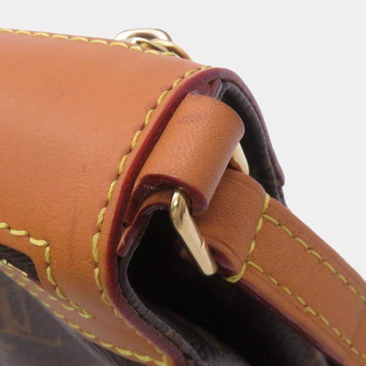 Pre Owned Louis Vuitton Saumur PM Brown Monogram Messenger Bag