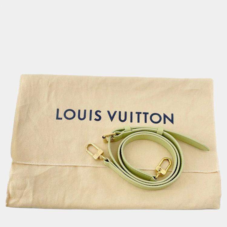 Pre Owned Louis Vuitton Hyde And City Vert Note Epi Leather Shoulder Bag